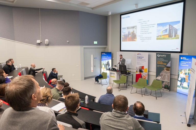 PowerGRID 2025 Conference at Munster Technological University (MTU), Bishopstown Campus, Cork, on January 9, 2025. The conference addresses  the challenge of upgrading the electricity grid to meet climate change objectives with renewable energy integration and  increasing electrical loads due to the sustainable electrification of transport and heating.

Photo Joleen Cronin