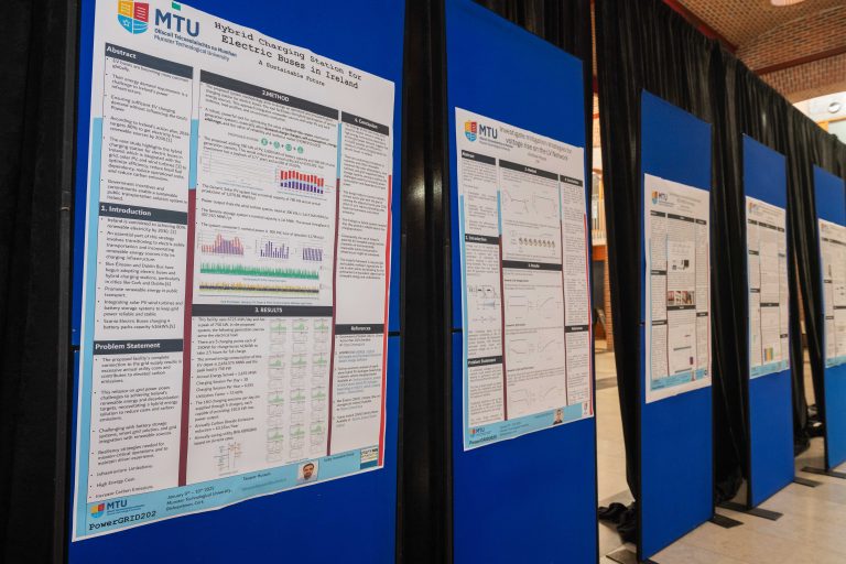 PowerGRID 2025 Conference at Munster Technological University (MTU), Bishopstown Campus, Cork, on January 9, 2025. The conference addresses  the challenge of upgrading the electricity grid to meet climate change objectives with renewable energy integration and  increasing electrical loads due to the sustainable electrification of transport and heating.

Photo Joleen Cronin