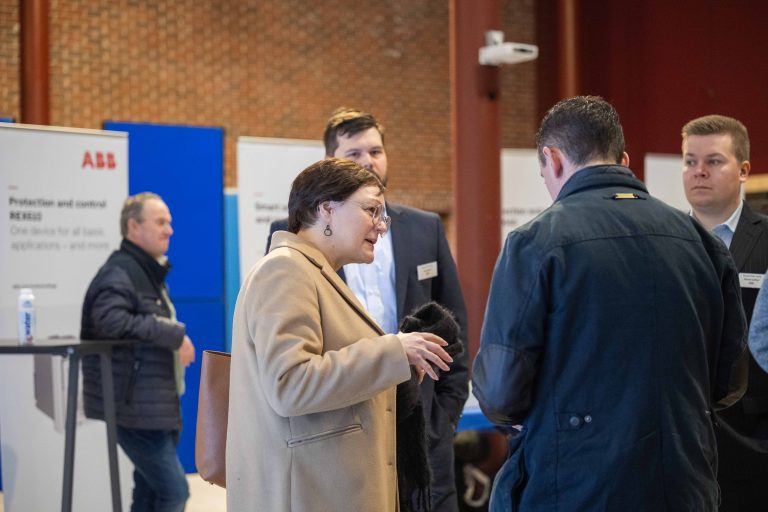 PowerGRID 2025 Conference at Munster Technological University (MTU), Bishopstown Campus, Cork, on January 9, 2025. The conference addresses  the challenge of upgrading the electricity grid to meet climate change objectives with renewable energy integration and  increasing electrical loads due to the sustainable electrification of transport and heating.

Photo Joleen Cronin